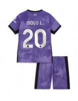 Liverpool Diogo Jota #20 Alternativní dres pro děti 2023-24 Krátký Rukáv (+ trenýrky)